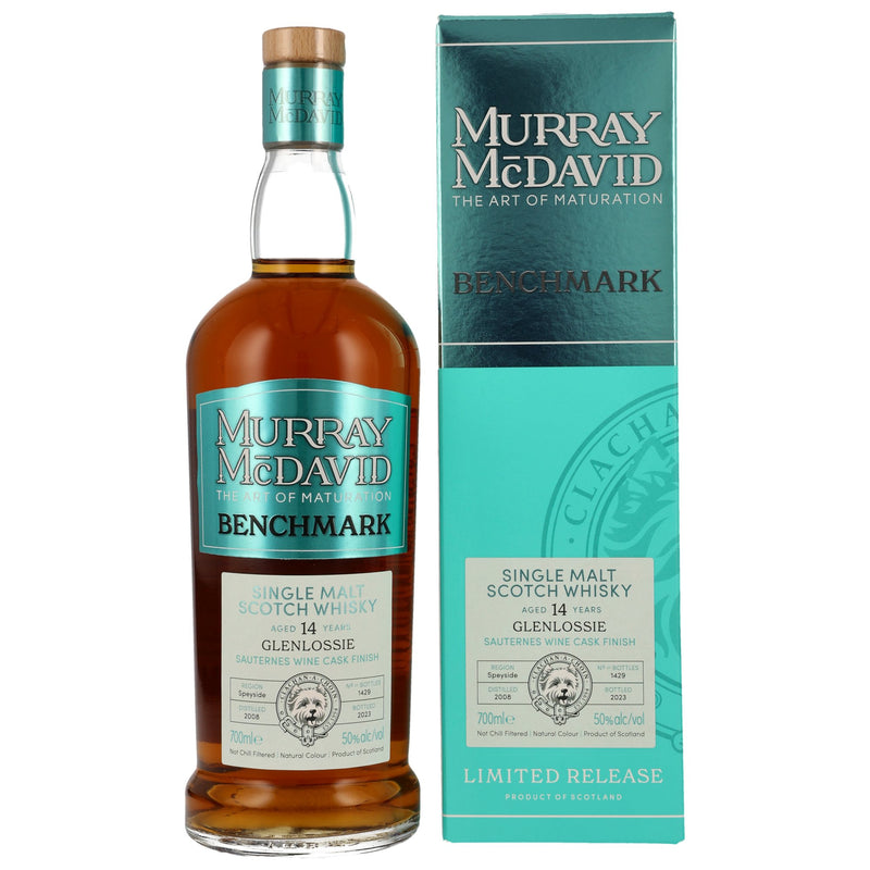 Glenlossie 2008/2023 - 14 yo - Sauternes Cask - Murray McDavid 50% Vol.