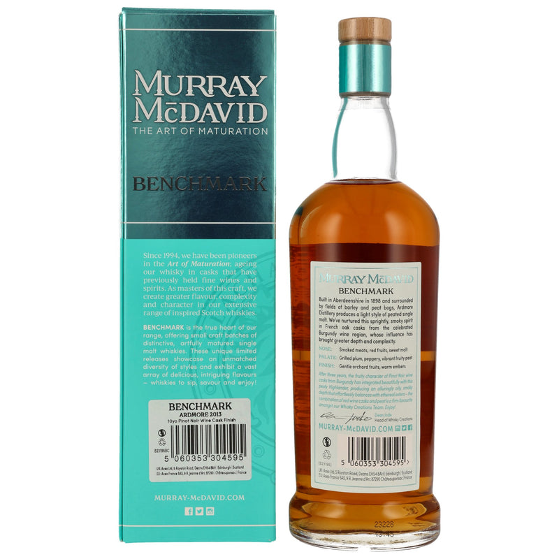 Ardmore 2013/2023 - 10 y.o. - Pinot Noir Cask - Murray McDavid 53,5% Vol.