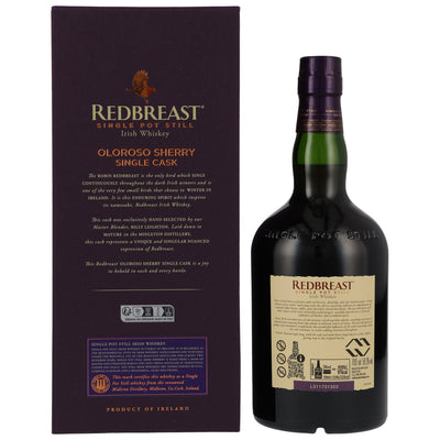 Redbreast 2000/2022 - 22 yo - 1st Fill Sherry Cask #32336 58.3% Vol.