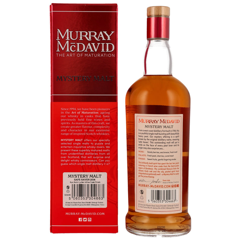 Safe Haven 2014/2023 - 8 y.o. - Murray McDavid Saint- Julien Wine Cask Finish 50% Vol.