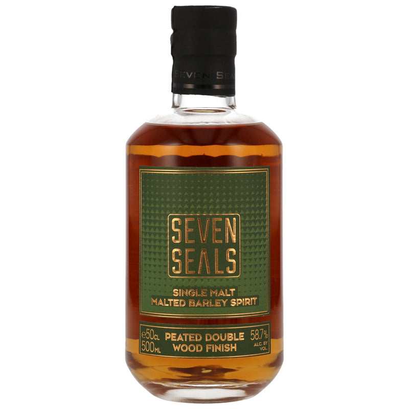 Seven Seals Peated Malted Barley Spirit Double Wood - Cask Strength 58,7% Vol.