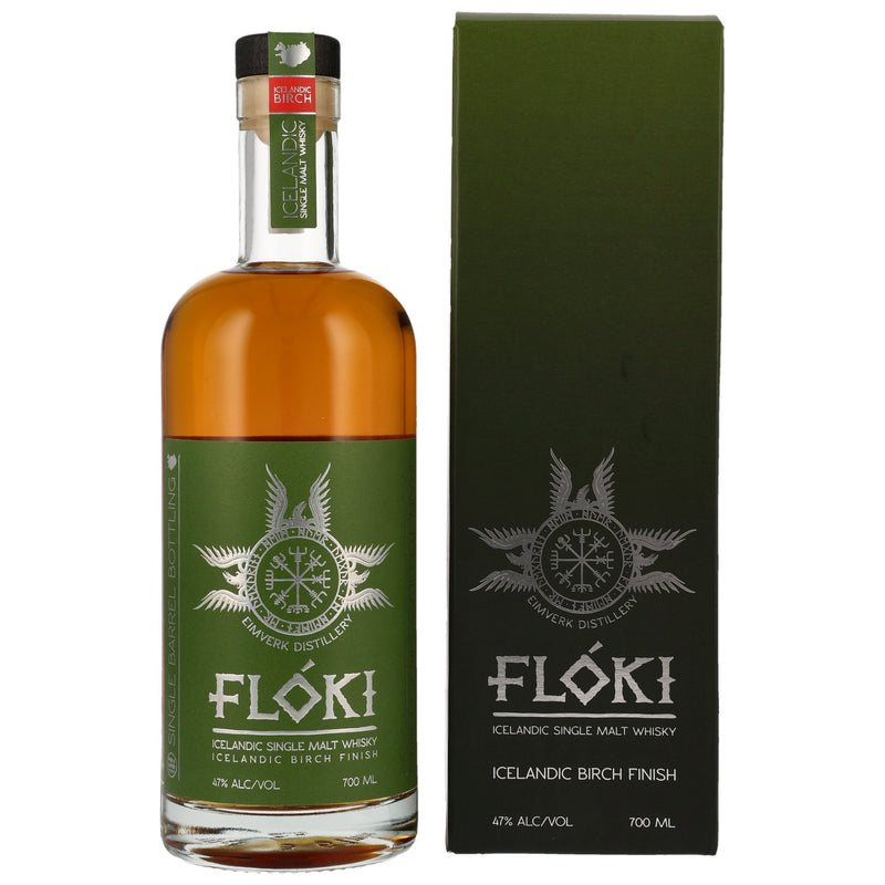 Floki Single Malt Whiskey Icelandic Birch Finish 47% Vol.