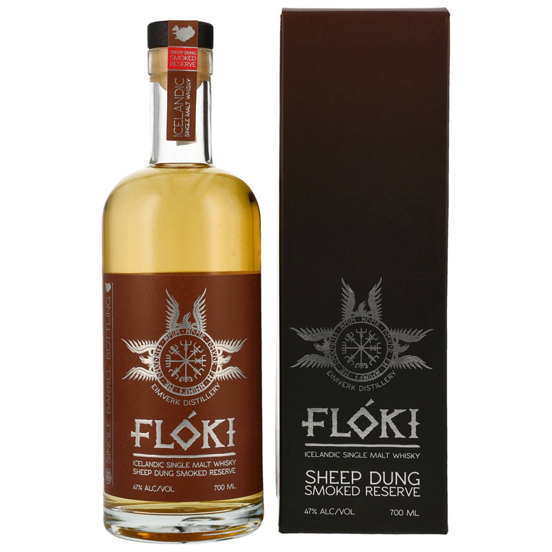 Floki Single Malt Whisky - Sheep Dung Smoked Reserve 47% Vol.