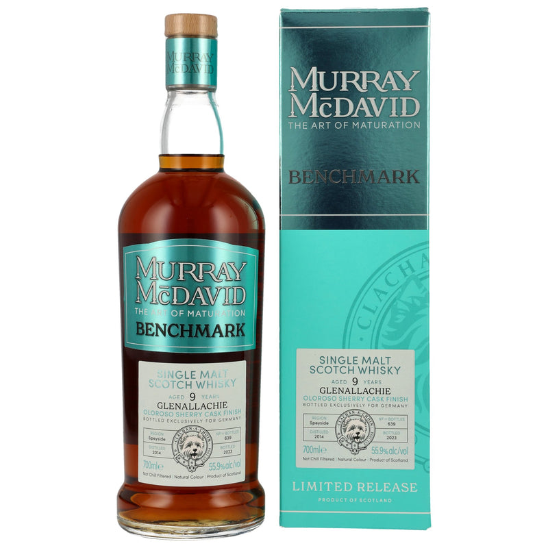 Glenallachie 2014/2023 - 9 yo - Oloroso Finish - Murray McDavid - Germany 55.9% Vol.