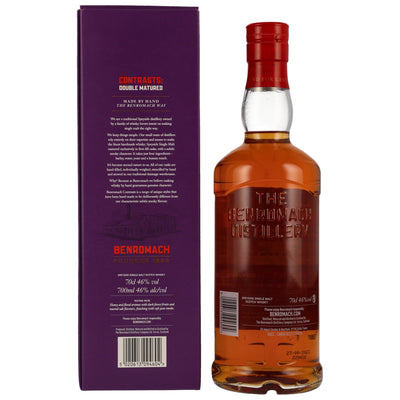 Benromach 2011/2023 Double Matured Bordeaux Cask Speyside Single Malt Scotch Whisky 46% Vol.