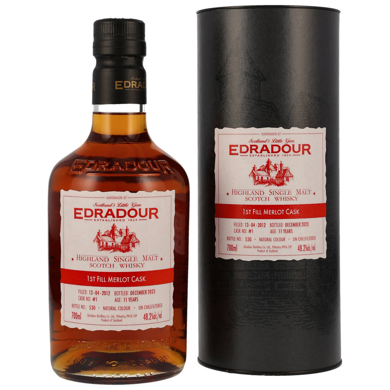 Edradour 2012/2023 - 11 y.o. - Merlot Cask 