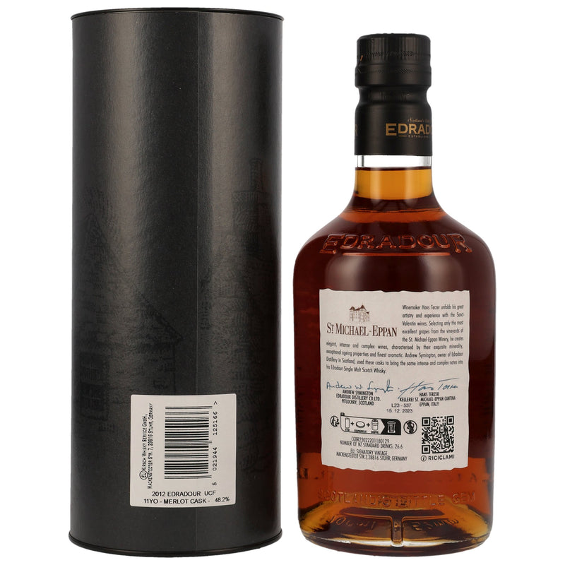 Edradour 2012/2023 - 11 yo - Merlot Cask 