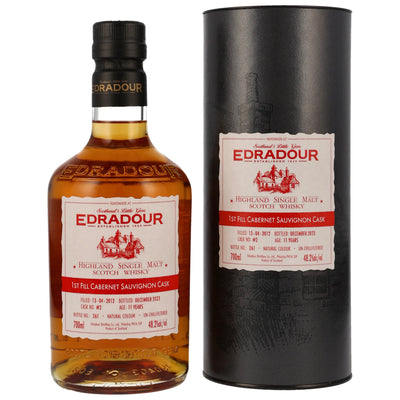 Edradour 2012/2023 - 11 y.o. - Cabernet Sauvignon Cask #2 - St. Michael Eppan 48,2% Vol.