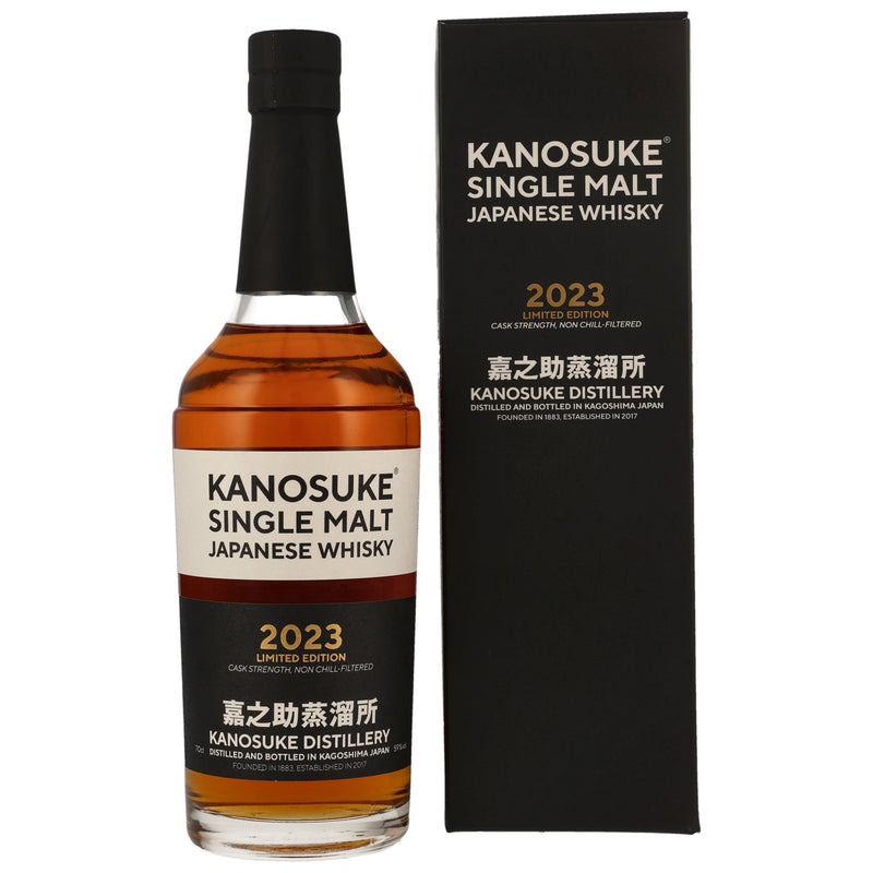 Kanosuke 2023 Limited Edition – Peated Single Malt Japanese Whisky 59% Vol.