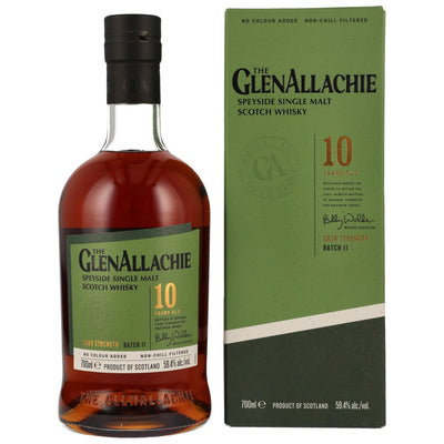 The GlenAllachie 10 yo Cask Strength – Batch 11 Speyside Single Malt Scotch Whisky 59.4% Vol.