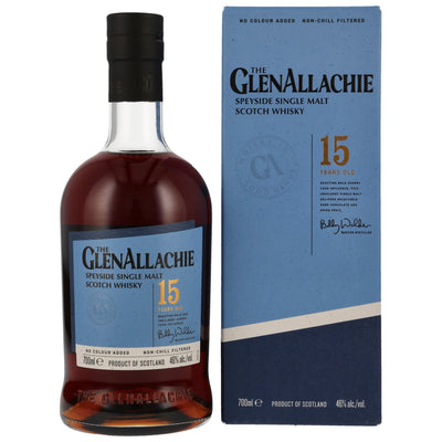 The GlenAllachie 15 y.o. Speyside Single Malt Scotch Whisky 46% Vol.