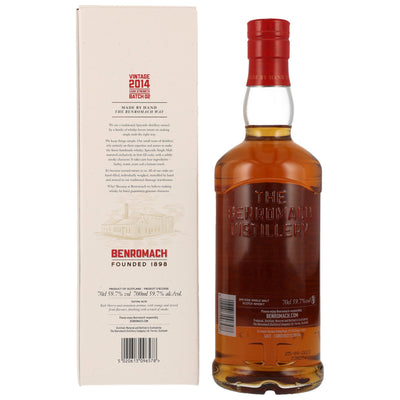 Benromach Cask Strength Vintage 2014 Speyside Single Malt Scotch Whisky 59,7% Vol.
