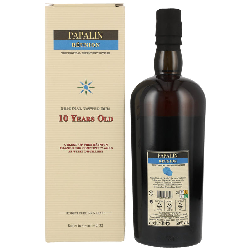 Papalin Réunion 10 y.o. Original Vatted Rum 50% Vol.