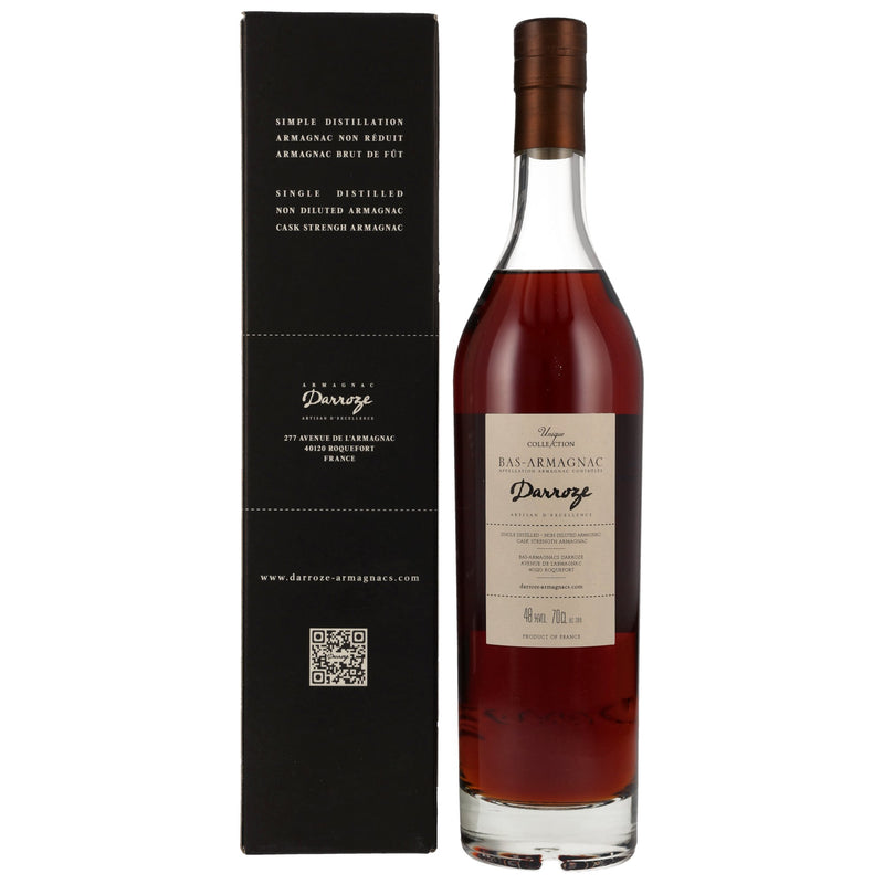 Armagnac Darroze Domaine de Sarrade 1978/2024 46 years 48% Vol.