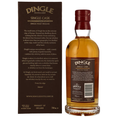Dingle Distillery 2015/2024 8 Jahre – Bourbon Cask Triple Distilled Irish Single Malt Whiskey Bottled exclusively for Kirsch Import 59,2% Vol.