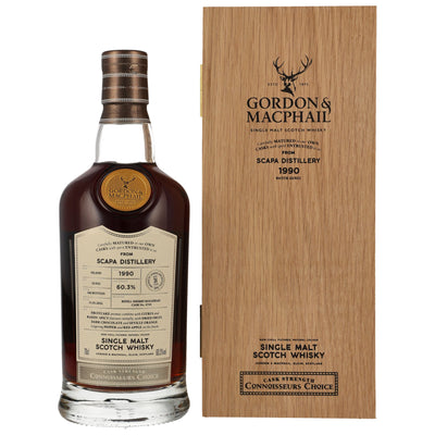 Scapa 1990/2022 - 31 y.o #4745 Gordon & MacPhail Connoisseurs Choice CS UPPER NEW RANGE 60,3% Vol.