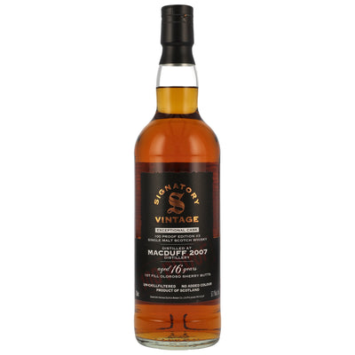 Macduff 2007 Signatory Vintage Highland Single Malt Scotch Whisky 100 Proof Exceptional Cask Edition #3 57,1% Vol.
