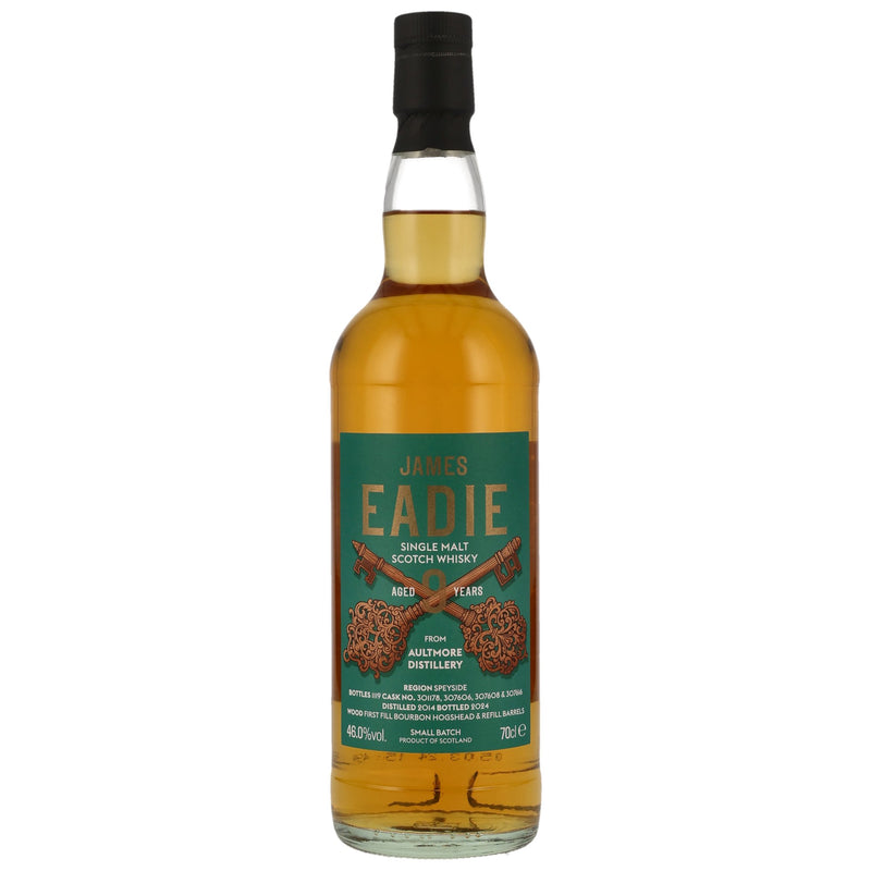 Aultmore 2014/2024 - 9 y.o. - First Fill Bourbon James Eadie 46% Vol.