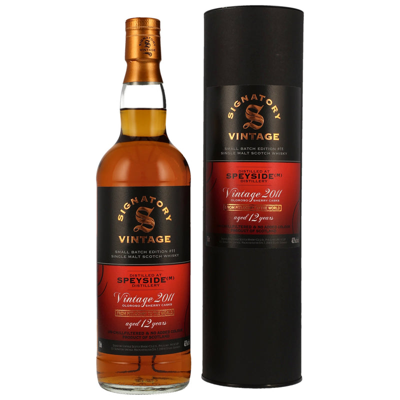 Secret Speyside (M) 2011/2024 - 12 yo - Signatory Small Batch Edition 