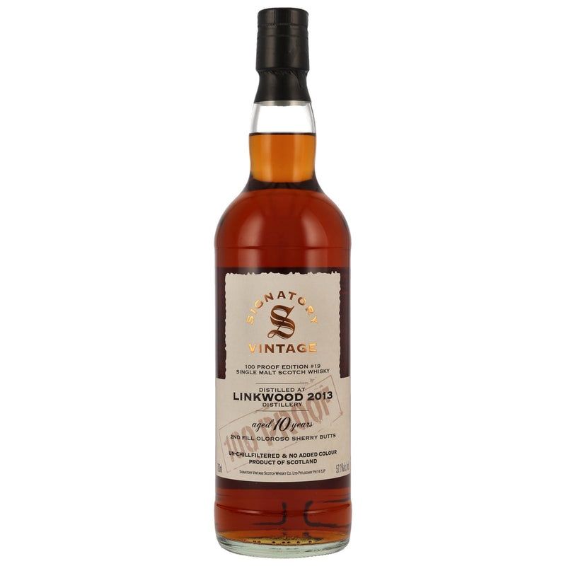 Linkwood 2013/2024 - 10 yo - Signatory 100 PROOF Edition 