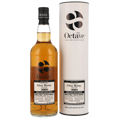 Glen Moray 2008/2024 #7041174 – The Octave Duncan Taylor Speyside Single Malt Scotch Whisky Exclusively bottled for Kirsch Import 50,7% Vol.