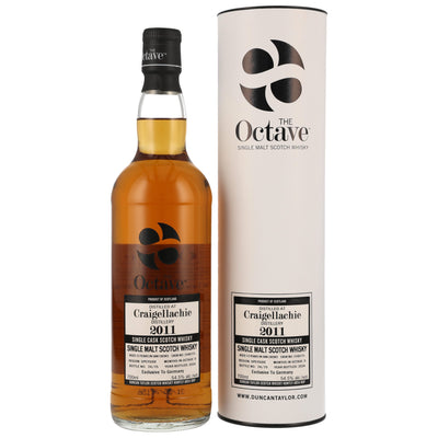 Craigellachie 2011/2024 #7540775 – The Octave Duncan Taylor Speyside Single Malt Scotch Whisky Exclusively bottled for Kirsch Import 54,5% Vol.