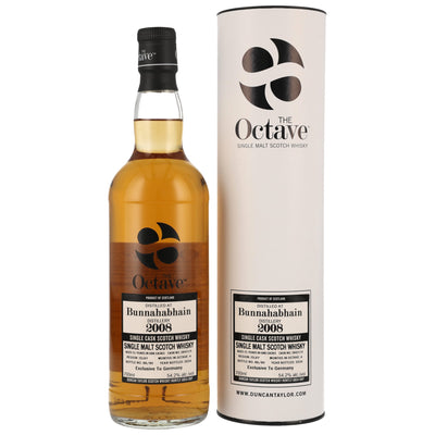 Bunnahabhain 2008/2024 #3842174 – The Octave Duncan Taylor Islay Single Malt Scotch Whisky Exclusively bottled for Kirsch Import 54,2% Vol.