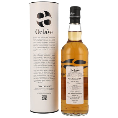 Bunnahabhain 2008/2024 #3842174 – The Octave Duncan Taylor Islay Single Malt Scotch Whisky Exclusively bottled for Kirsch Import 54,2% Vol.