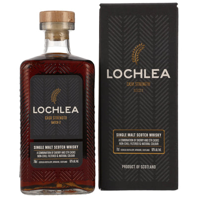 Lochlea Cask Strength Batch #2 Single Malt Scotch Whisky 60% Vol.