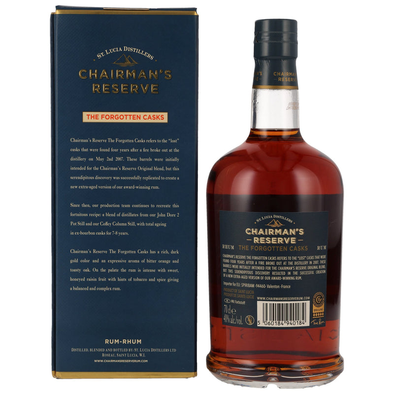 Chairmans Reserve The Forgotten Casks Neue Ausstattung 40% Vol.