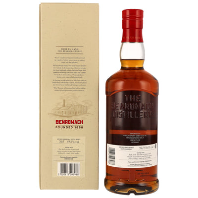 Benromach 2014/2024 - 10 y.o. - First Fill Sherrry Hogshead #486 59,6% Vol.