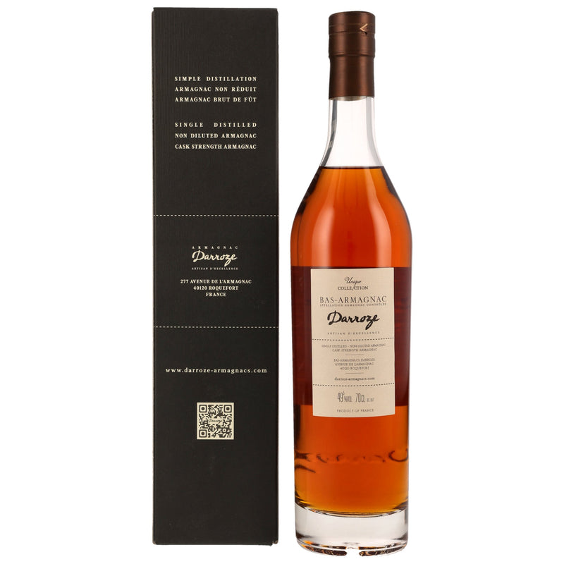 Armagnac Darroze Domaine de Pouillas 2002/2024 - 22 yo 49.5% Vol.