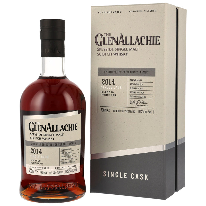 GlenAllachie 2014/2024 - 10 yo - Oloroso Puncheon 