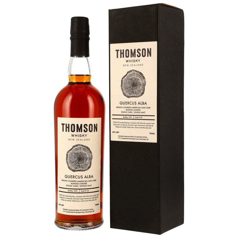 Thomson Whiskey South Island Peat New Zealand Single Malt 46% Vol.