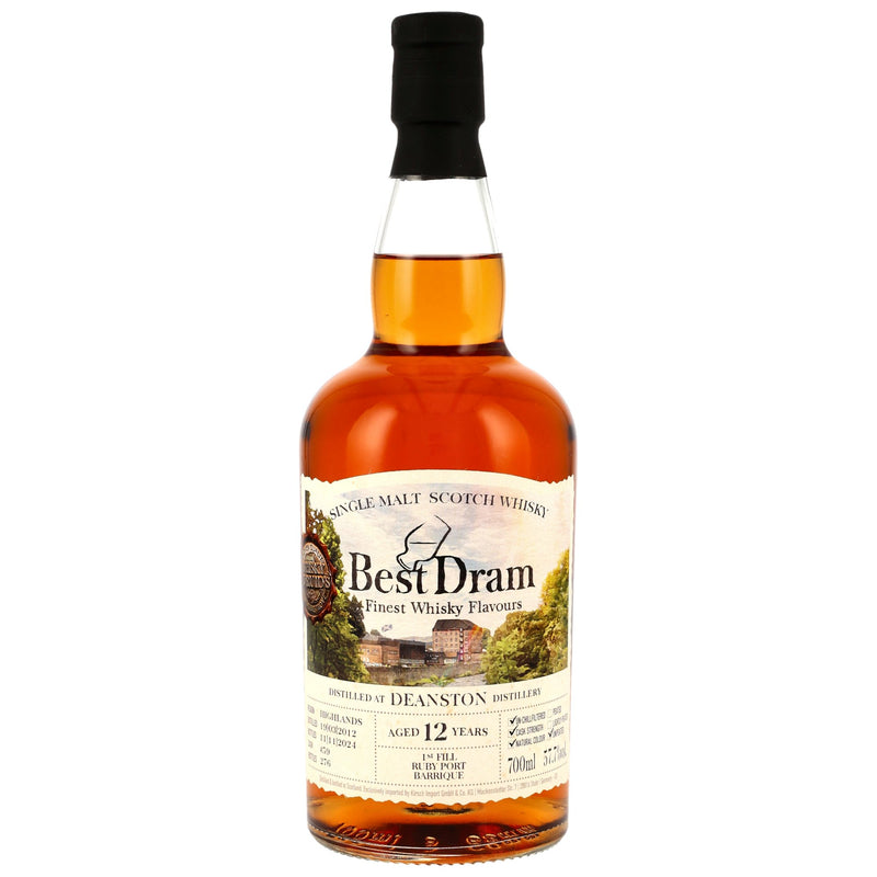 Dalmunach 2016/2024 - 8 y.o. - 1st Fill Sherry & Wine Firkin + PX Quarter Cask Cuvee (Best Dram)