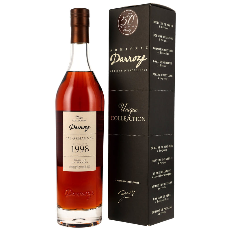 Armagnac Darroze Domaine de Pouillas 2002/2024 - 22 yo 49.5% Vol.