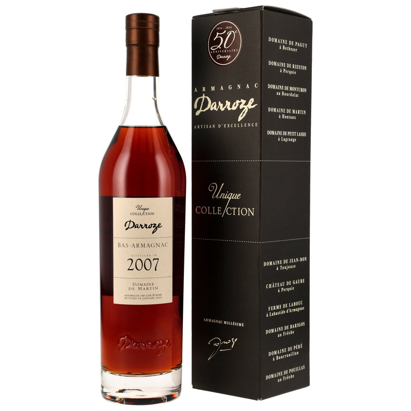 Armagnac Darroze Domaine de Pouillas 2002/2024 - 22 yo 49.5% Vol.