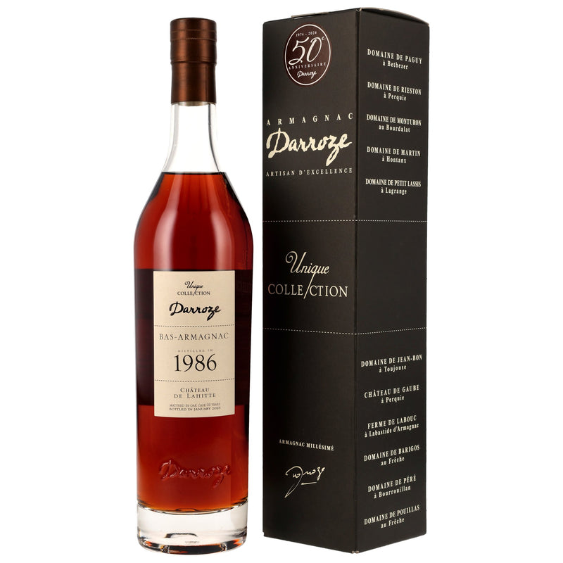 Armagnac Darroze Domaine de Pouillas 2002/2024 - 22 yo 49.5% Vol.