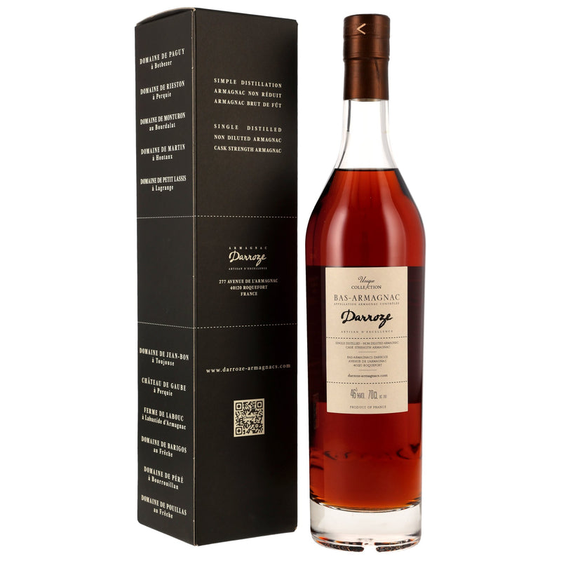 Armagnac Darroze Domaine de Pouillas 2002/2024 - 22 yo 49.5% Vol.