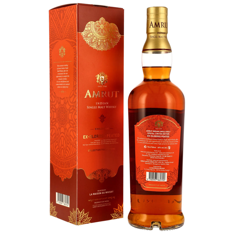 Amrut 2017/2024 - 6 y.o. - Peated Oloroso Cask 