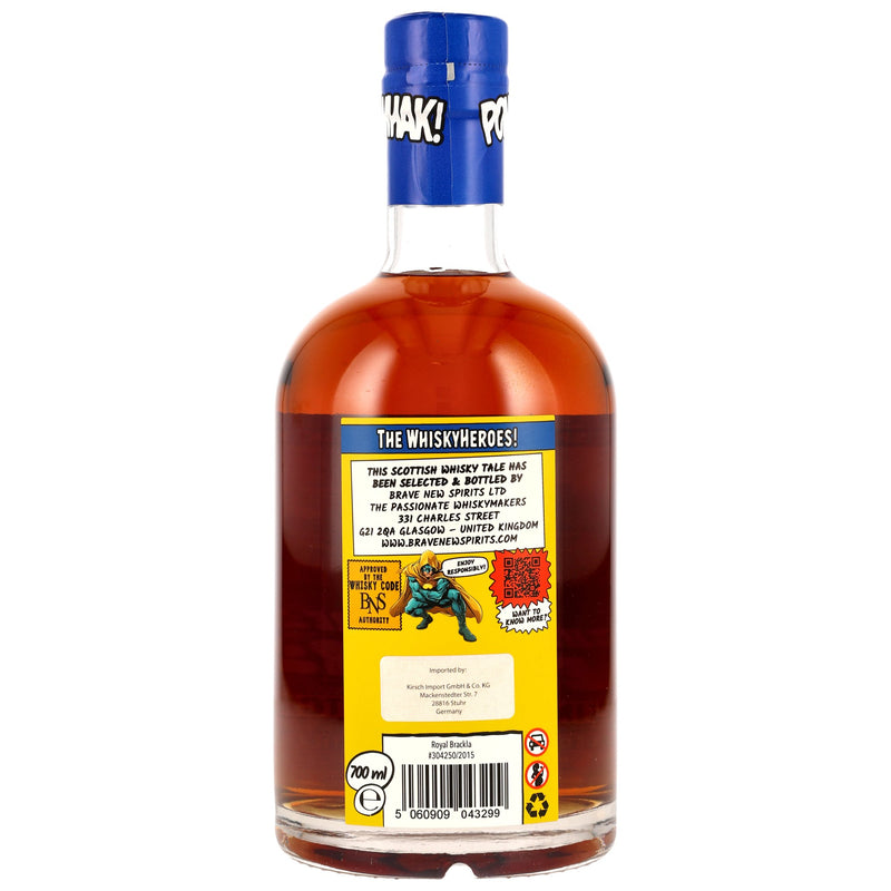 Royal Brackla 9 y.o. Whiskyheroes: A Silent Pursuit - Brave New Spirits