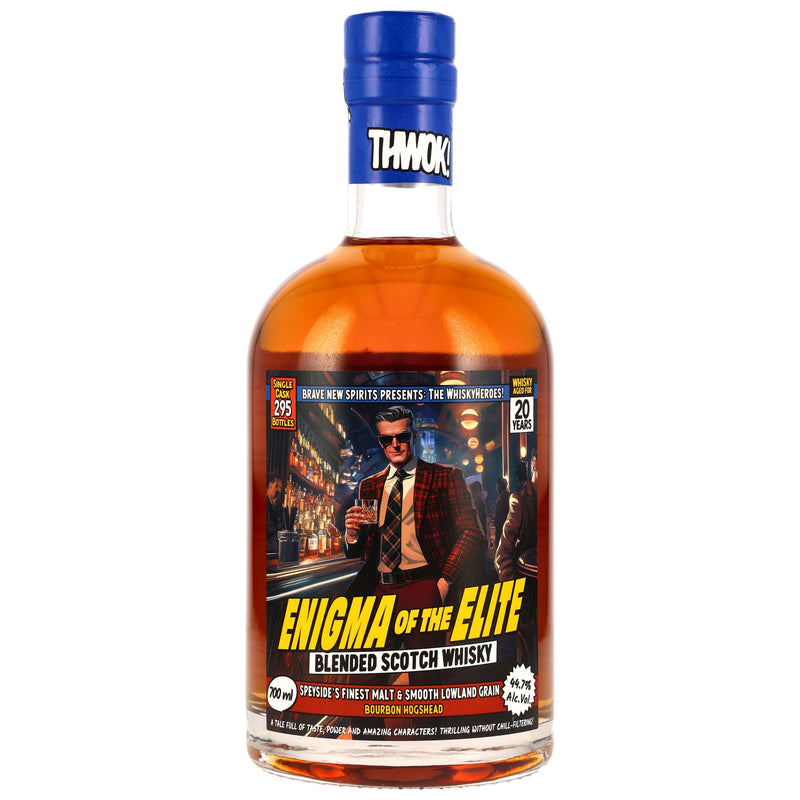 Blended Scotch Whisky 20 y.o. Whiskyheroes: Enigma of the Elite - Brave New Spirits