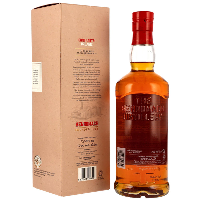 Benromach Contrasts: High Enzyme – 2012/2024 – 1st Fill Bourbon Barrels