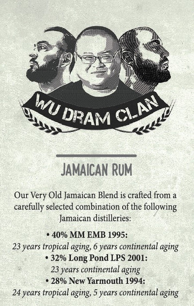 Wu Dram Clan Jamaican Blend 23 years 57% Vol.