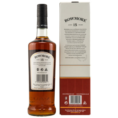 Bowmore 15 yo - Sherry Cask Finish 43% Vol.