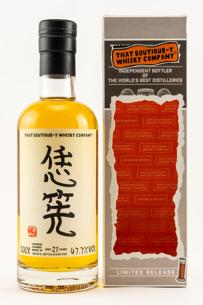 Japanese Blended Whiskey #1 21 yo Batch 2 (That Boutique-y Whiskey Company) 47.7% Vol.