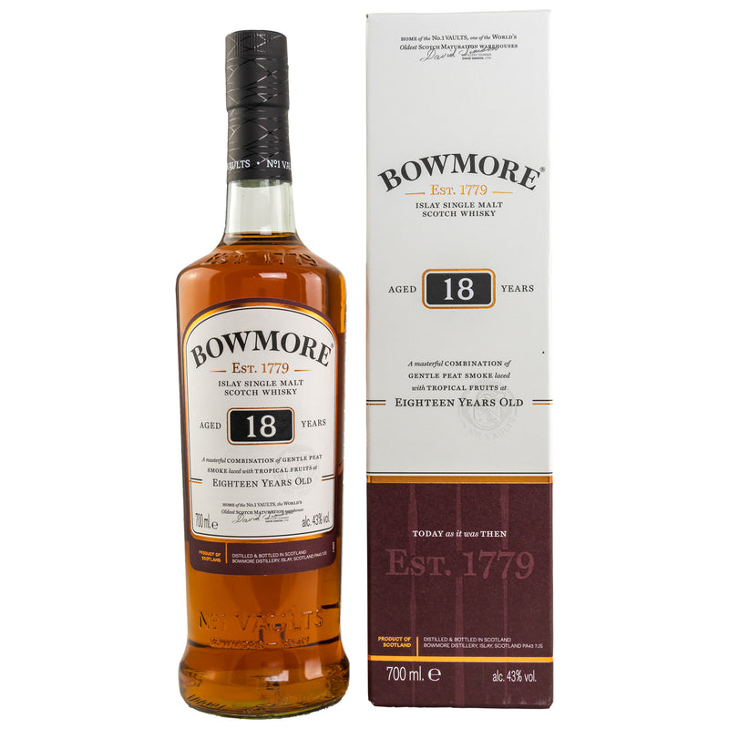 Bowmore 18 y.o. 43% Vol.