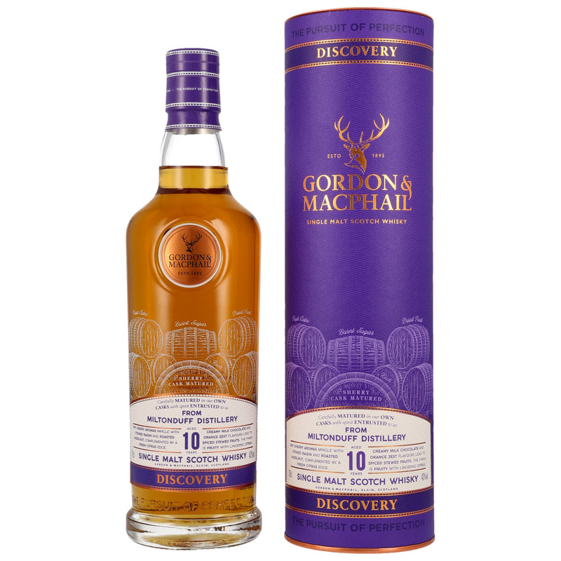 Miltonduff 10 y.o. G&M Discovery 43% Vol.