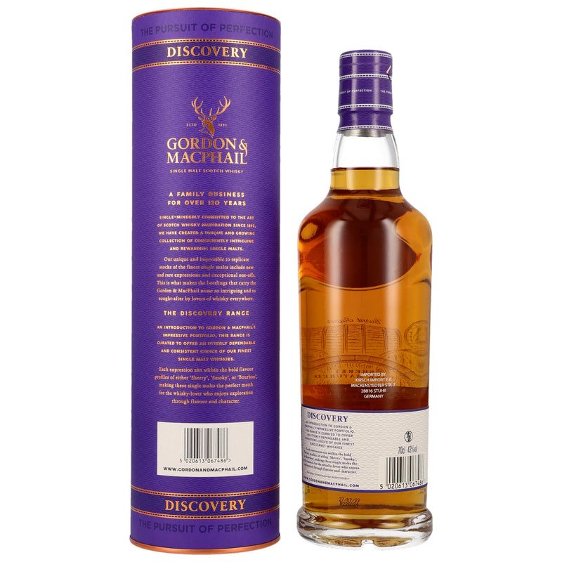 Miltonduff 10 yo G&amp;M Discovery 43% Vol.