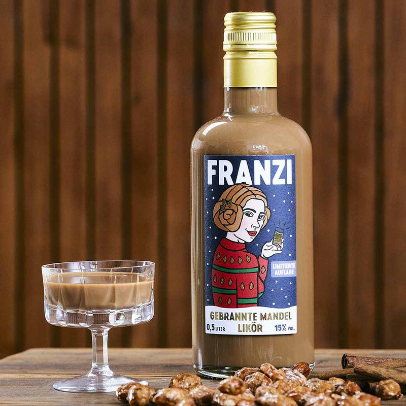 Franzi - gebrannte Mandel Likör 15% Vol.